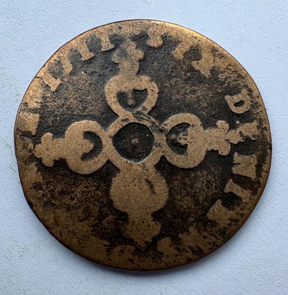 Prancūzija 6 deniers 1711