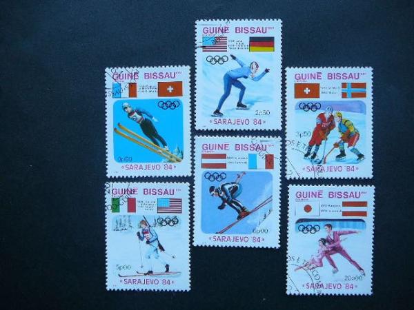 Bissau Gv. 1984 Olimpines ziemos antsp.