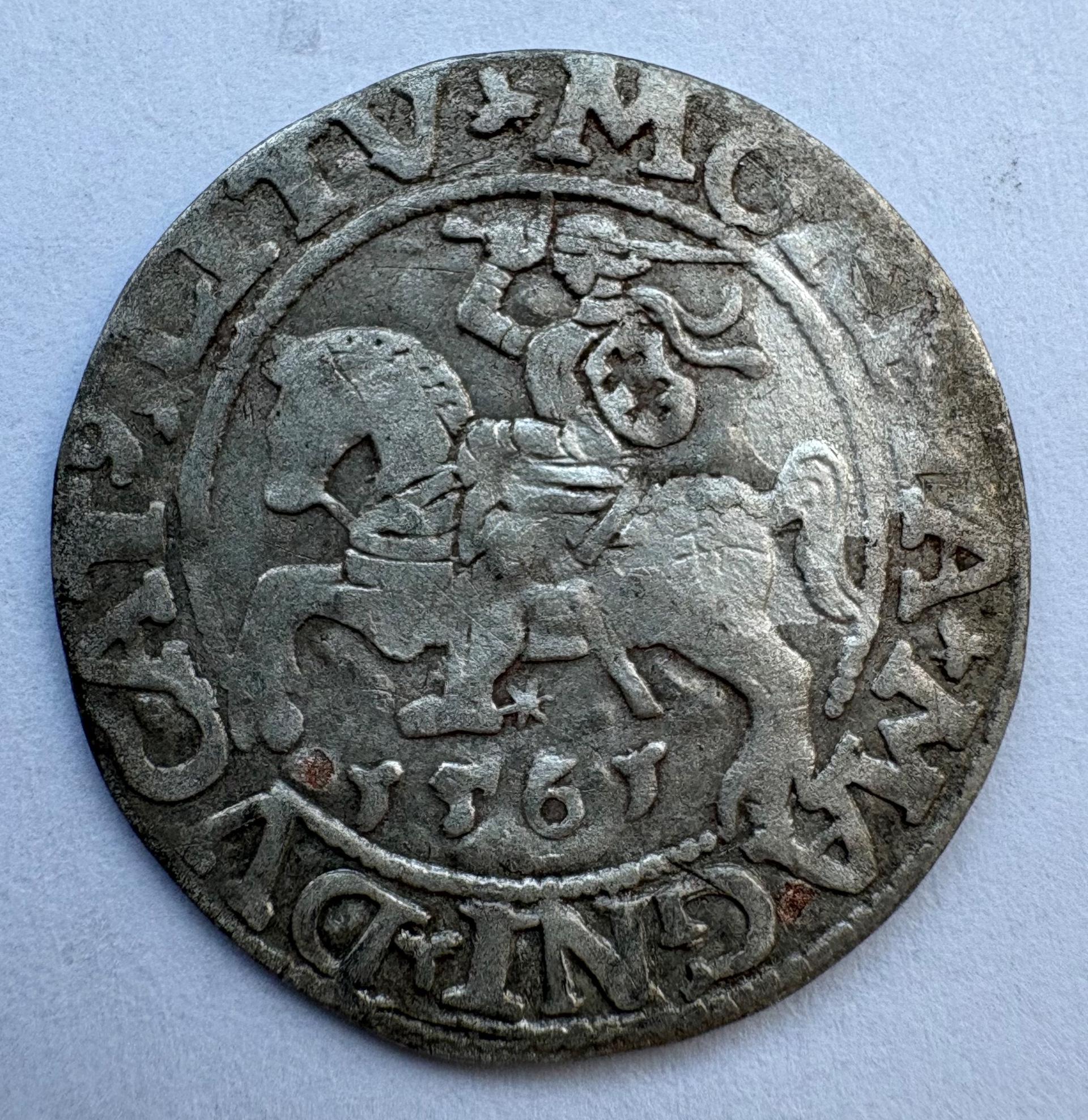 Žygimanto Augusto 1561 pusgrašis