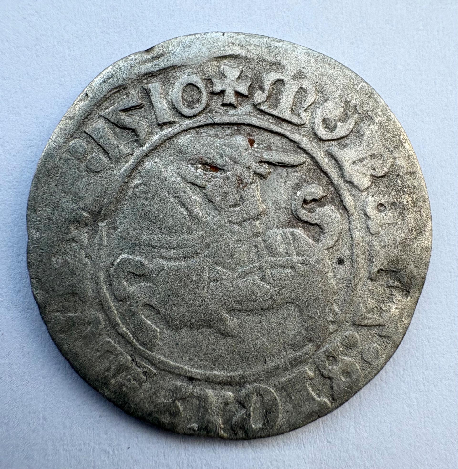 Žygimanto Senojo 1510 pusgrašis 