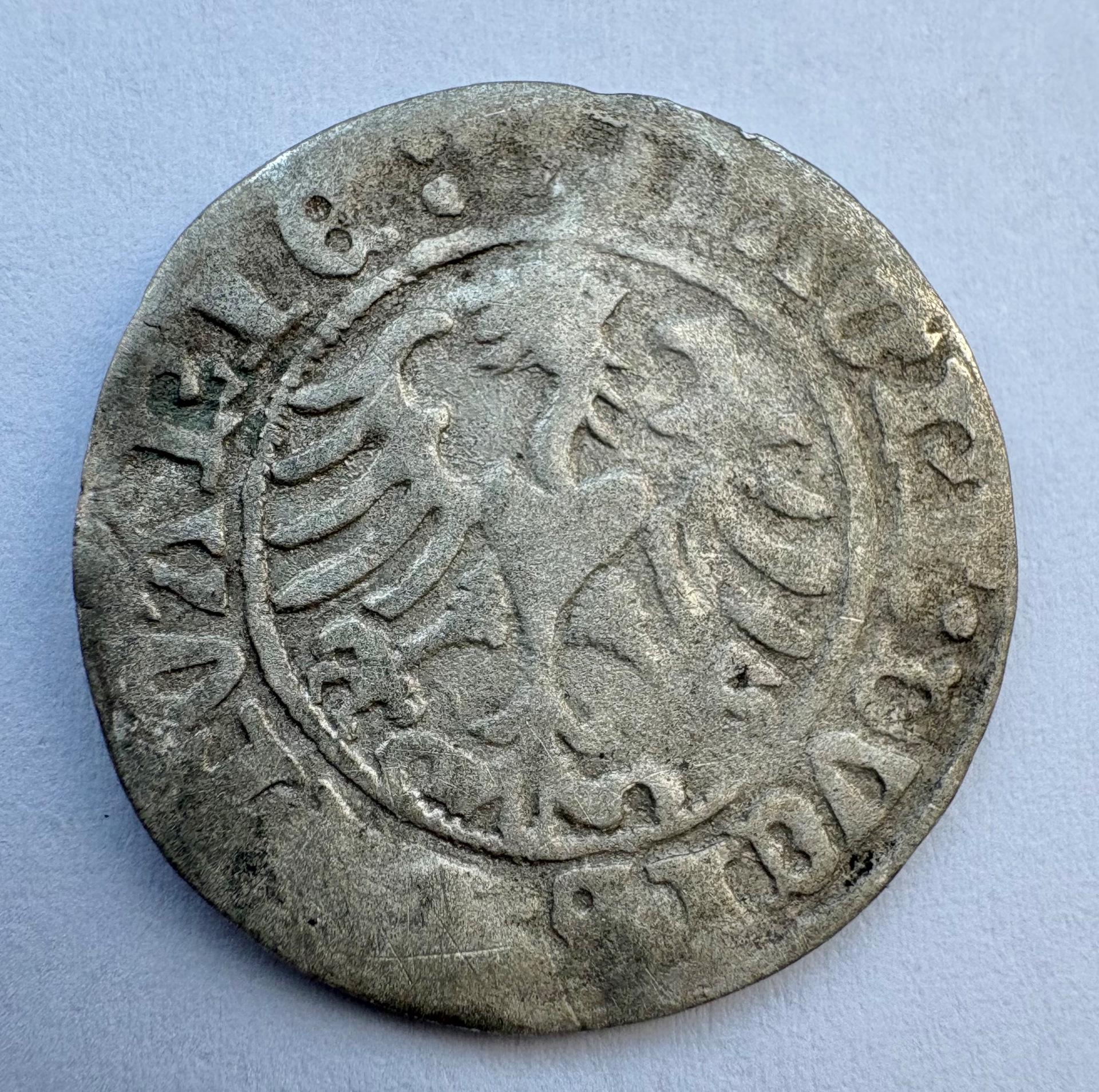 Žygimanto Senojo 1510 pusgrašis 