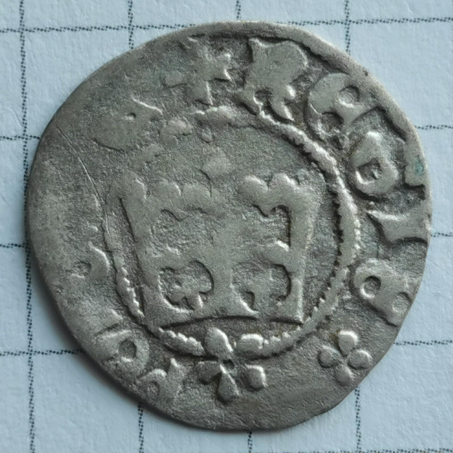 LDK Kazimieras IV Jogailaitis, 1/2 grašio (pusgrašis), Krokuva