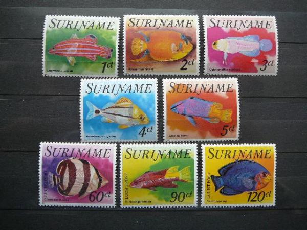 Zuvys Surinamas 1977 svarus #2