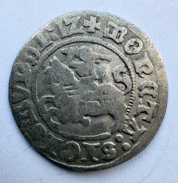 Žygimanto Senojo 1512 pusgrašis 