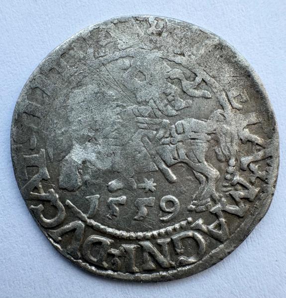 Žygimanto Augusto 1559 pusgrašis 
