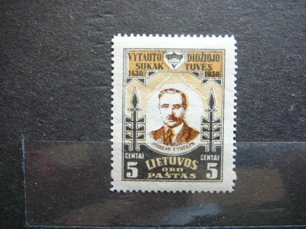 Lietuva 1930 307 Vytautas J.Tubelis MLH #