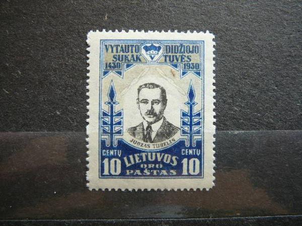 Lietuva 1930 308 Vytautas J.Tubelis MLH # 