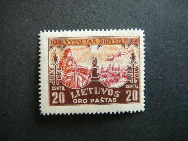 Lietuva 1930 310 Vytautas Lektuvai MLH #