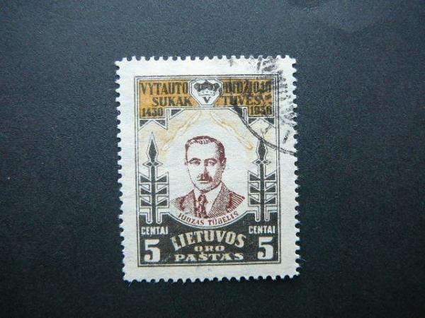 Lietuva 1930 307 Vytautas J.Tubelis antsp. #