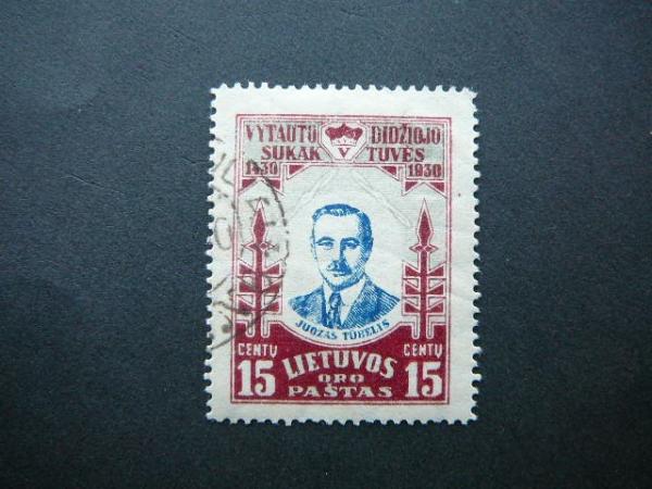 Lietuva 1930 309 Vytautas J.Tubelis antsp. #
