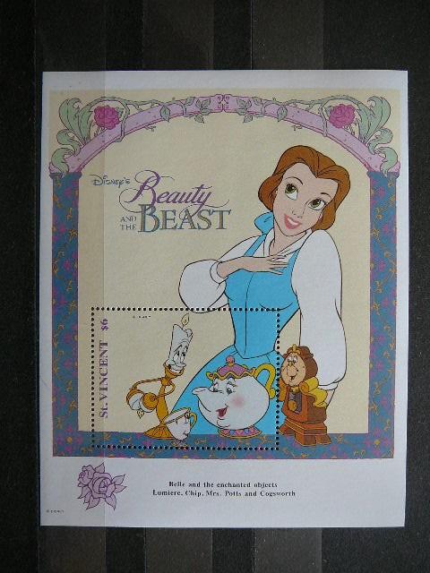 St.Vincent 1992 Disnejus MNH #