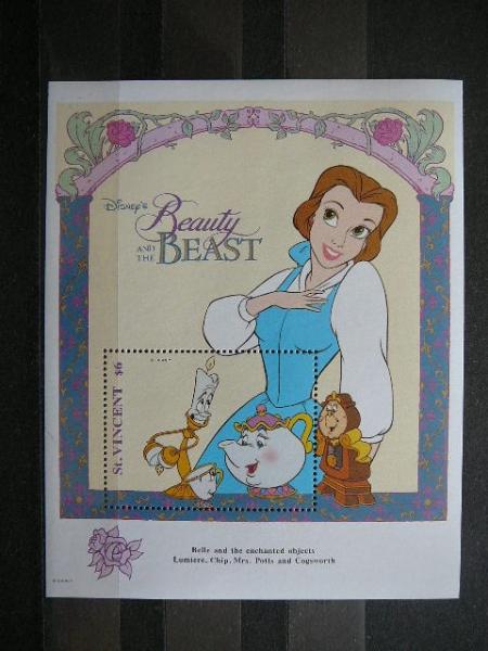 St.Vincent 1992 Disnejus MNH #