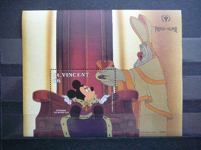 St.Vincent 1991 Disnejus MNH # 