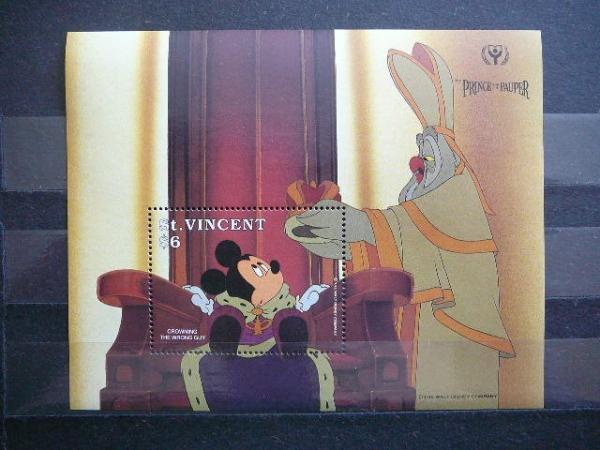 St.Vincent 1991 Disnejus MNH # 