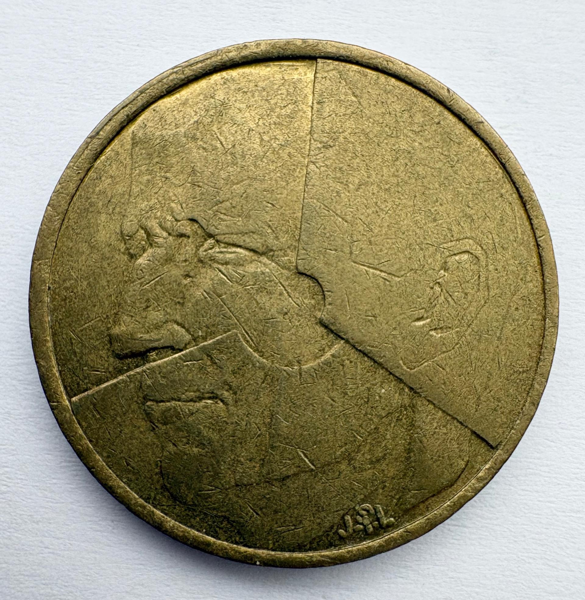 Belgija 5 Fr 1986