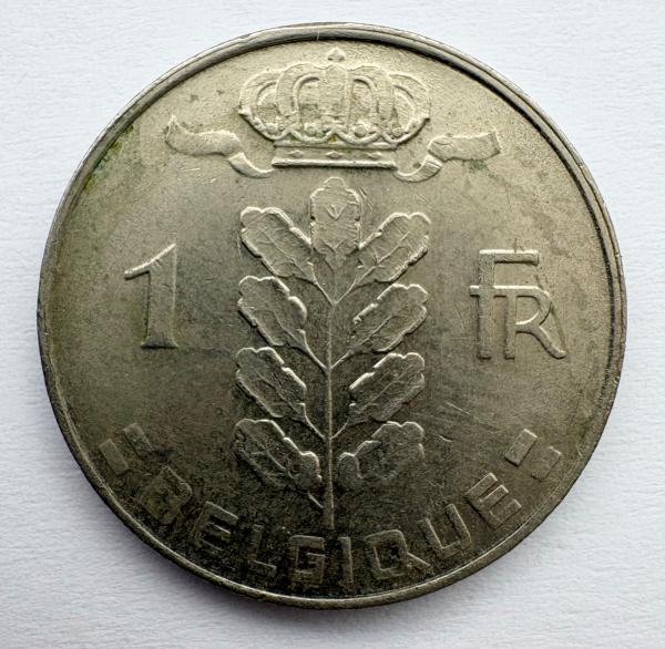 Belgija 1 Fr 1973