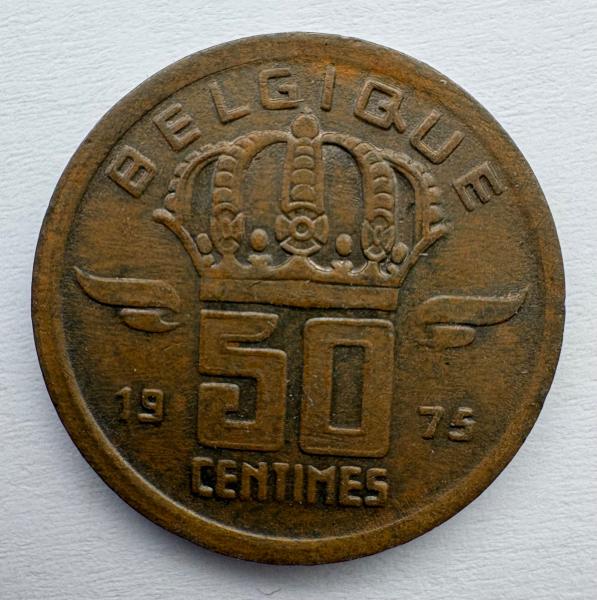  Belgija 50 c 1975