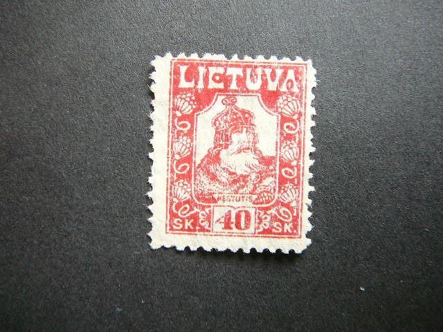 Lietuva 1921 091 Kestutis svarus #BK