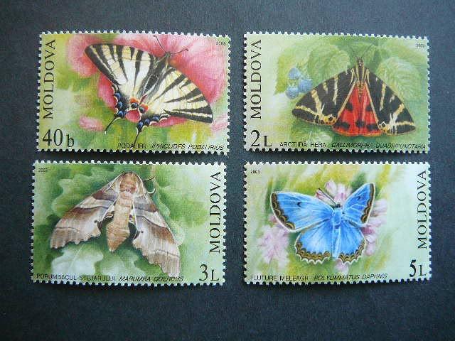 Moldavija 2003 Drugeliai svarus #77