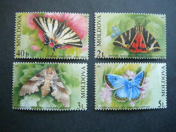 Moldavija 2003 Drugeliai svarus #77