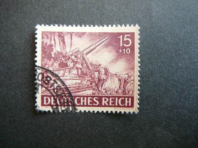 Vokietija 1943 837 Karas Artilerija antsp.
