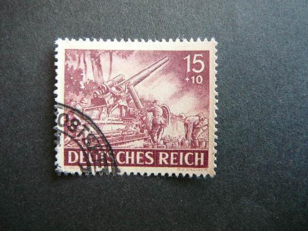 Vokietija 1943 837 Karas Artilerija antsp.