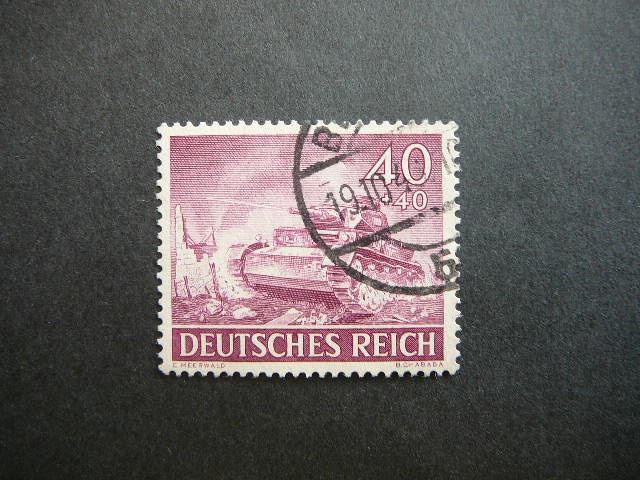 Vokietija 1943 841 Karas Tankai antsp.