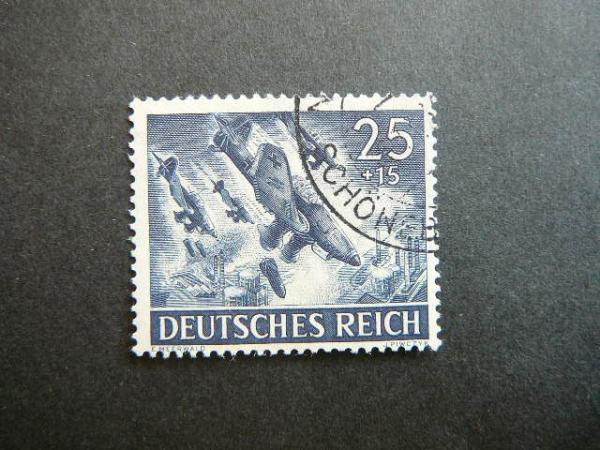 Vokietija 1943 839 Karas Lektuvai antsp.