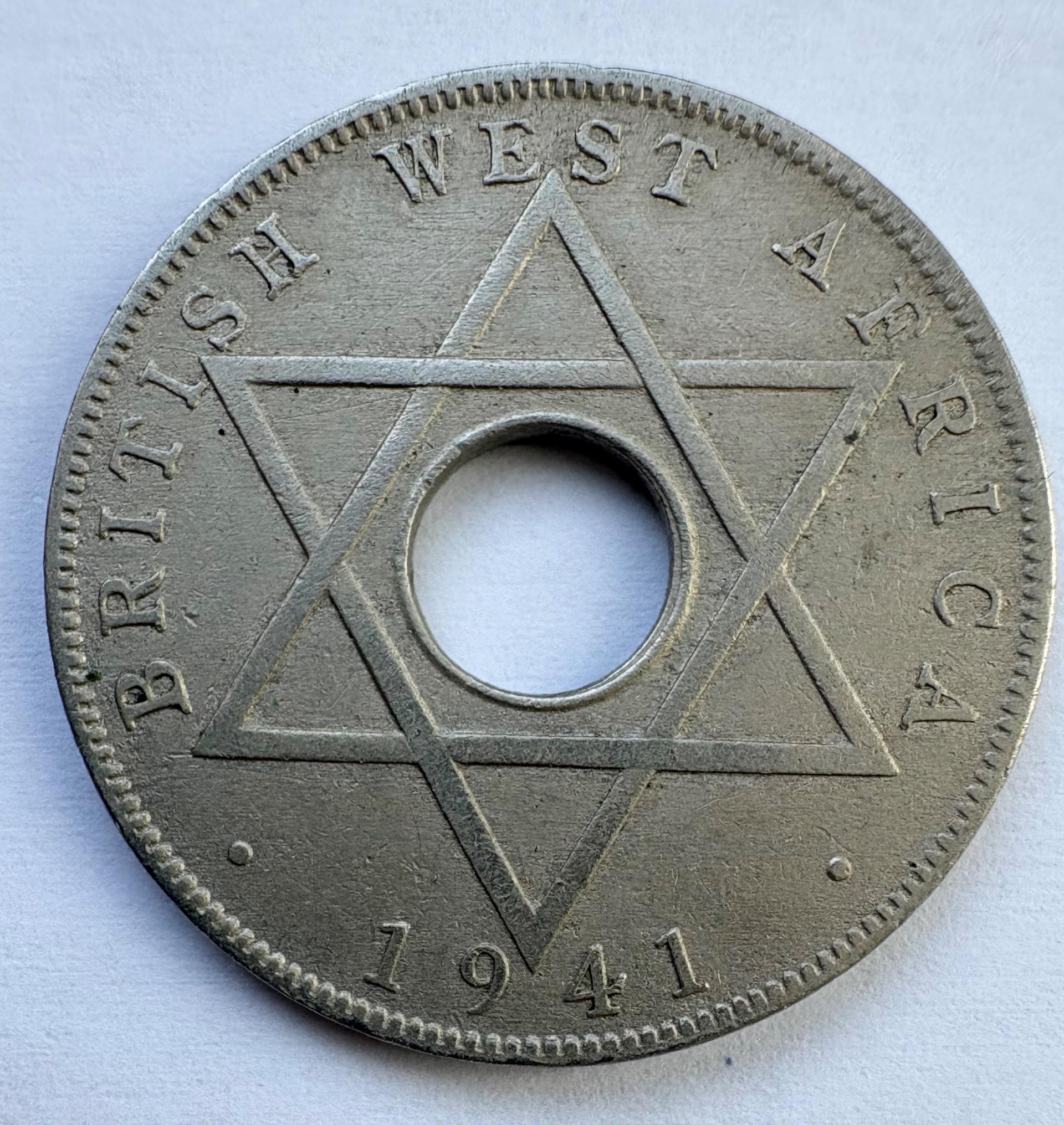 Britų Vakarų Afrika 1/2 p 1941