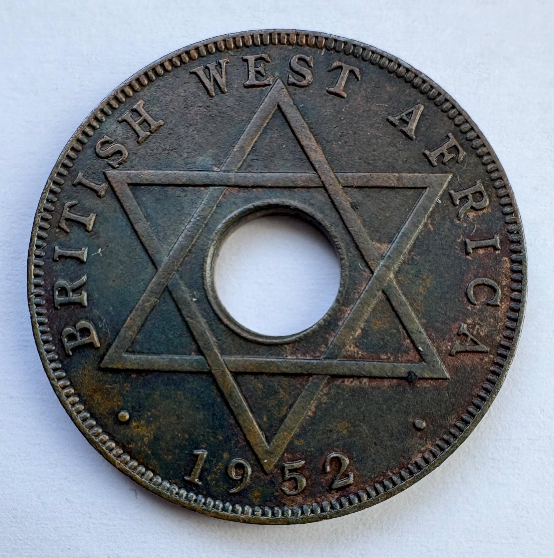 Britų Vakarų Afrika 1/2 p 1952