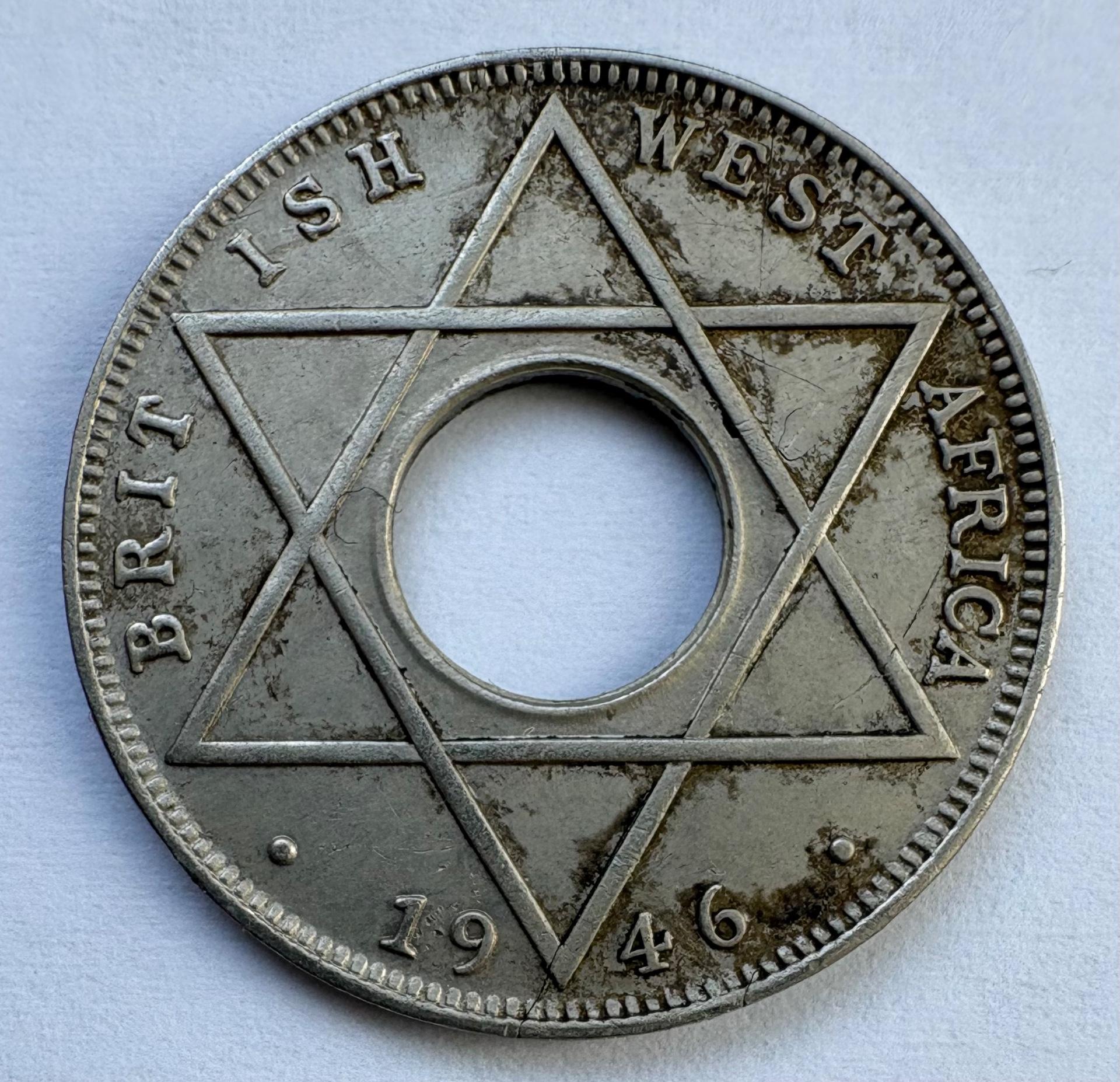 Britų Vakarų Afrika 1/10 p 1946