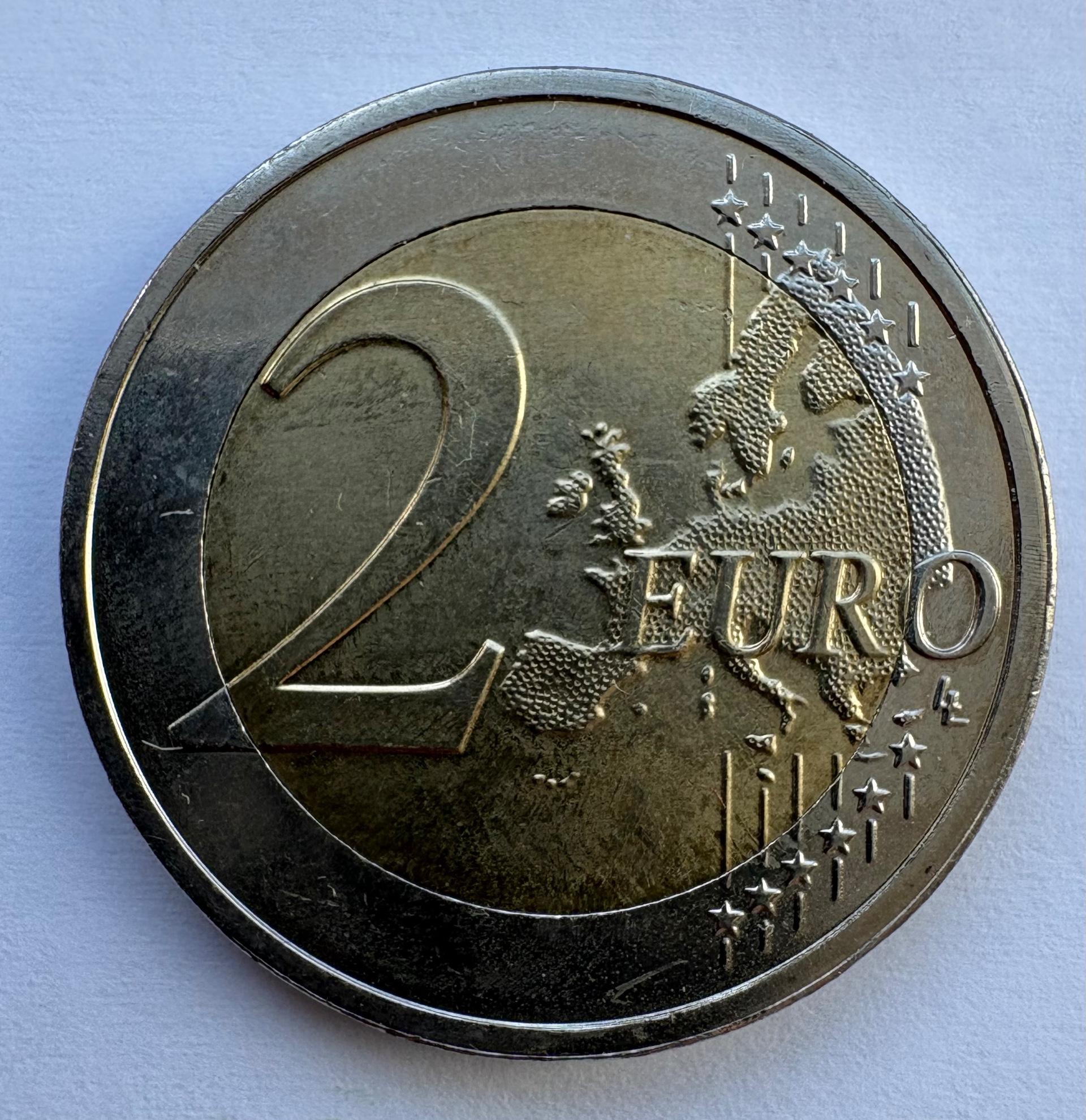 Liuksemburgas 2€ 2014