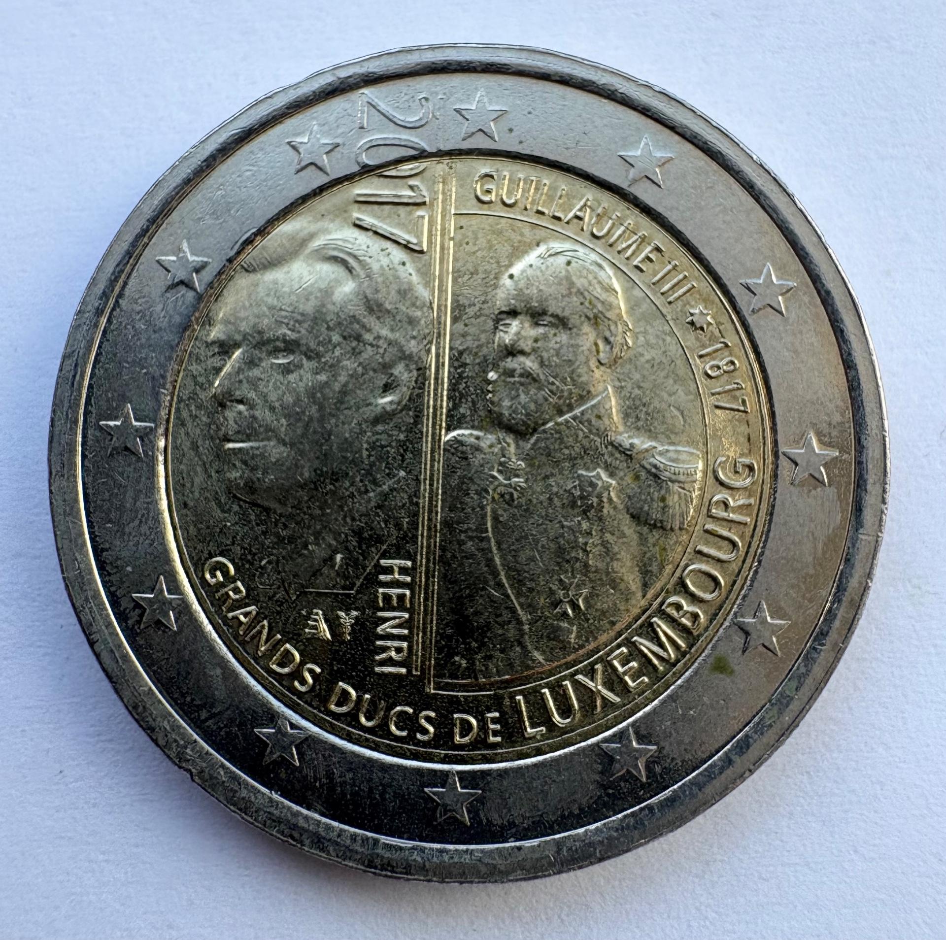 Liuksemburgas 2€ 2017