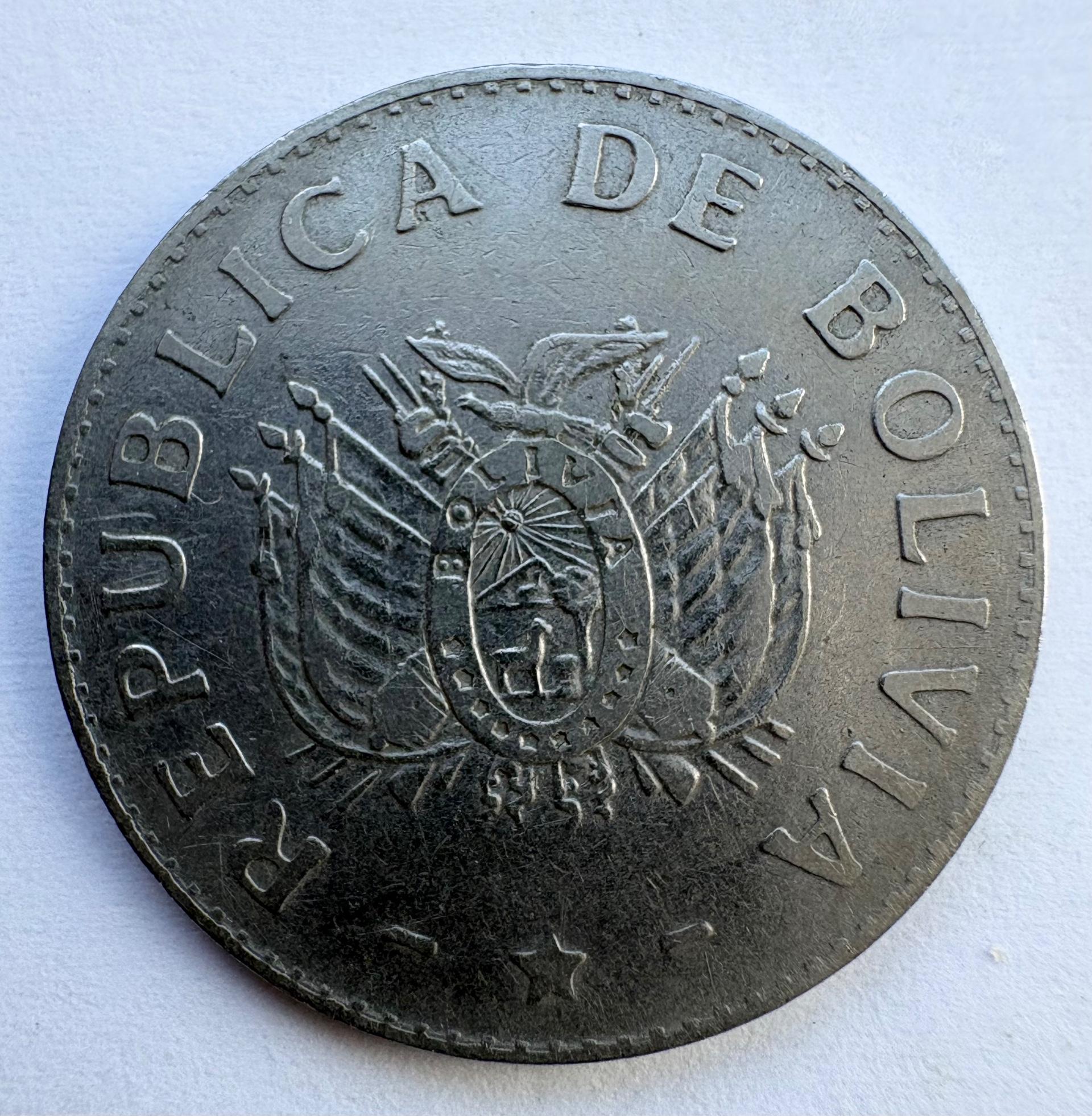 Bolivija 20 c 1991