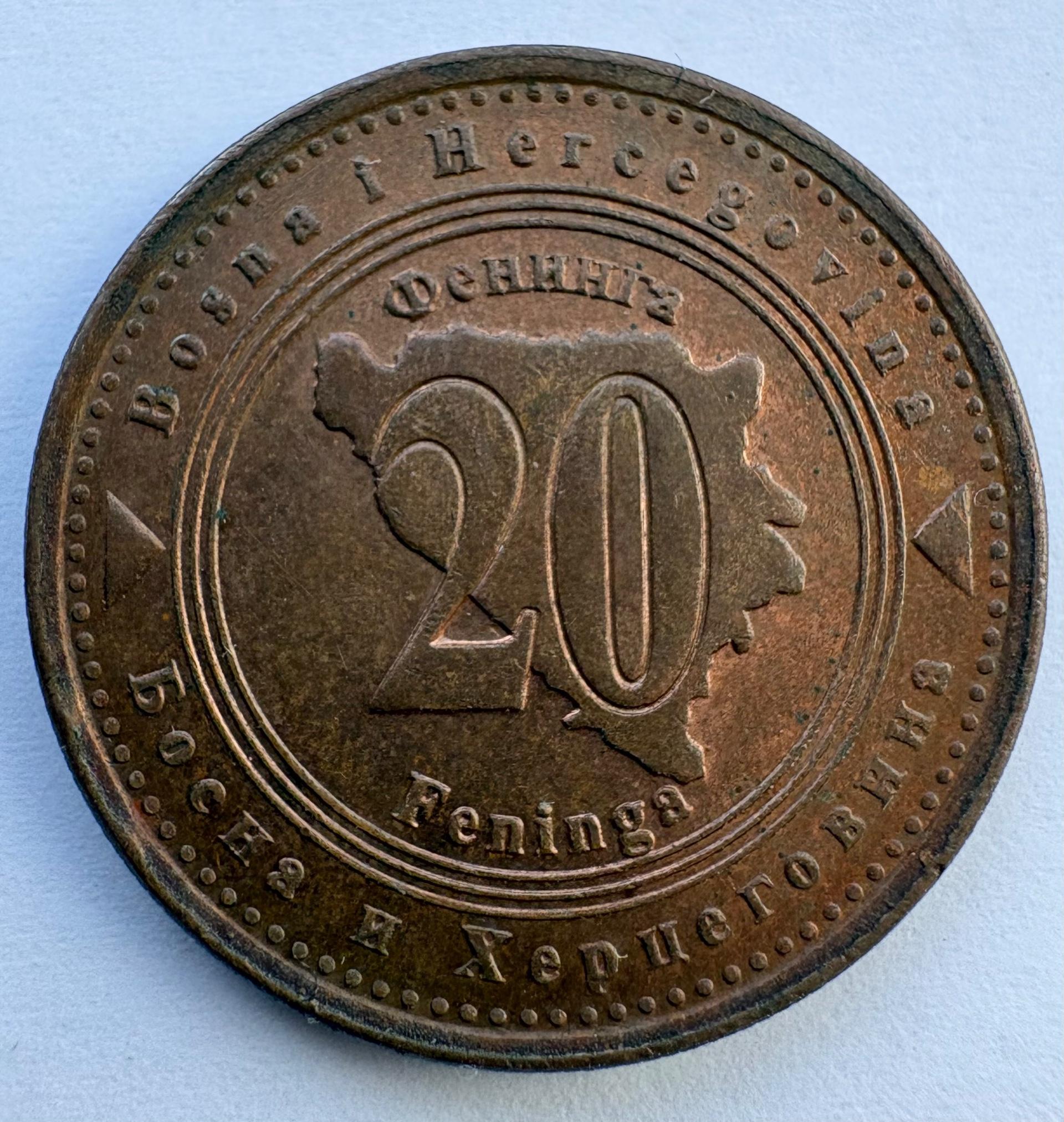 Bosnija ir Hercegovina 20 f 1998