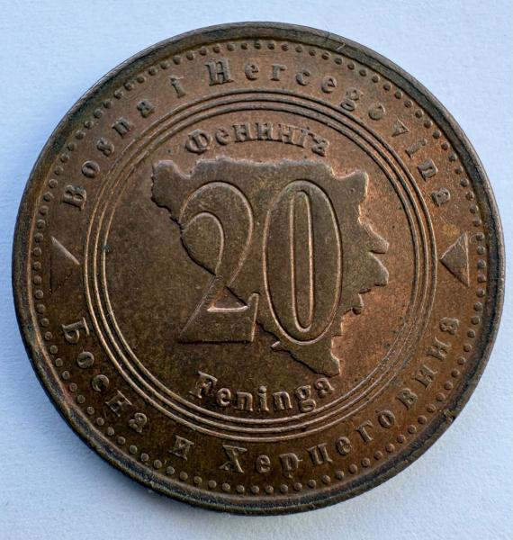 Bosnija ir Hercegovina 20 f 1998