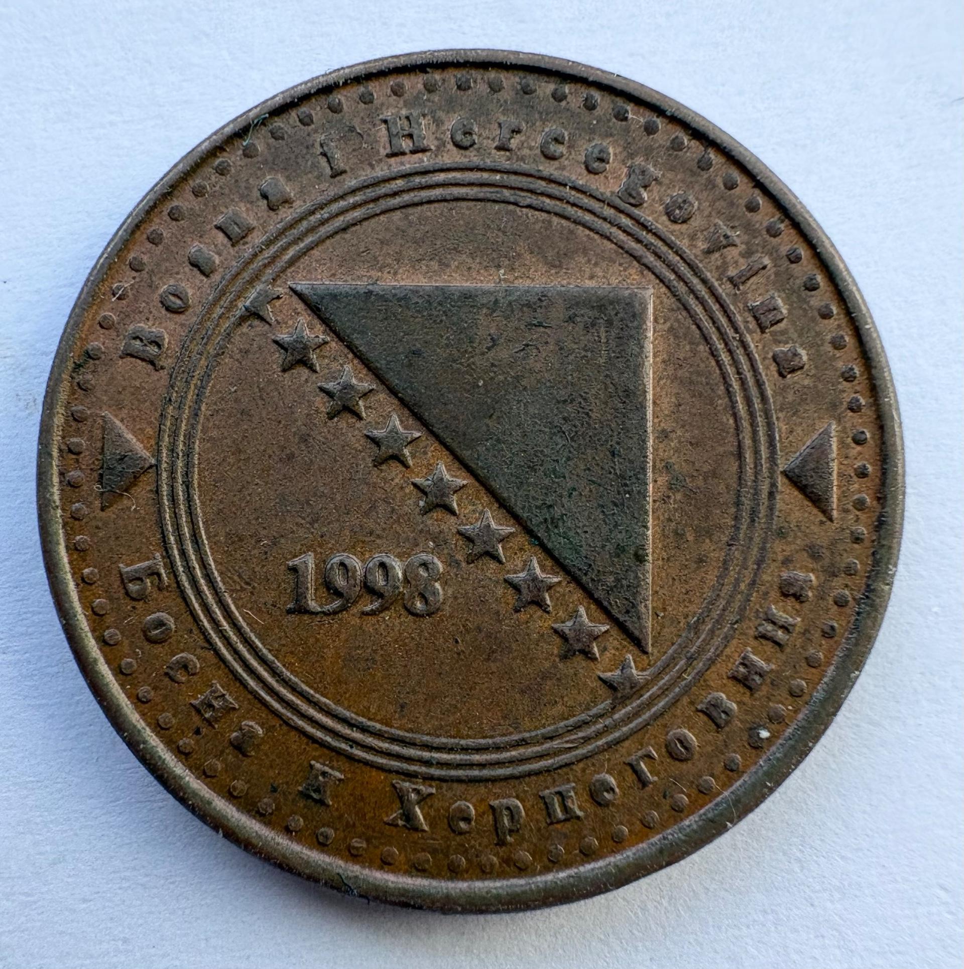 Bosnija ir Hercegovina 10 f 1998