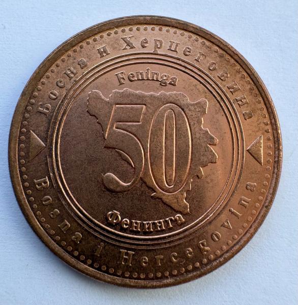  Bosnija ir Hercegovina 50 f 1998