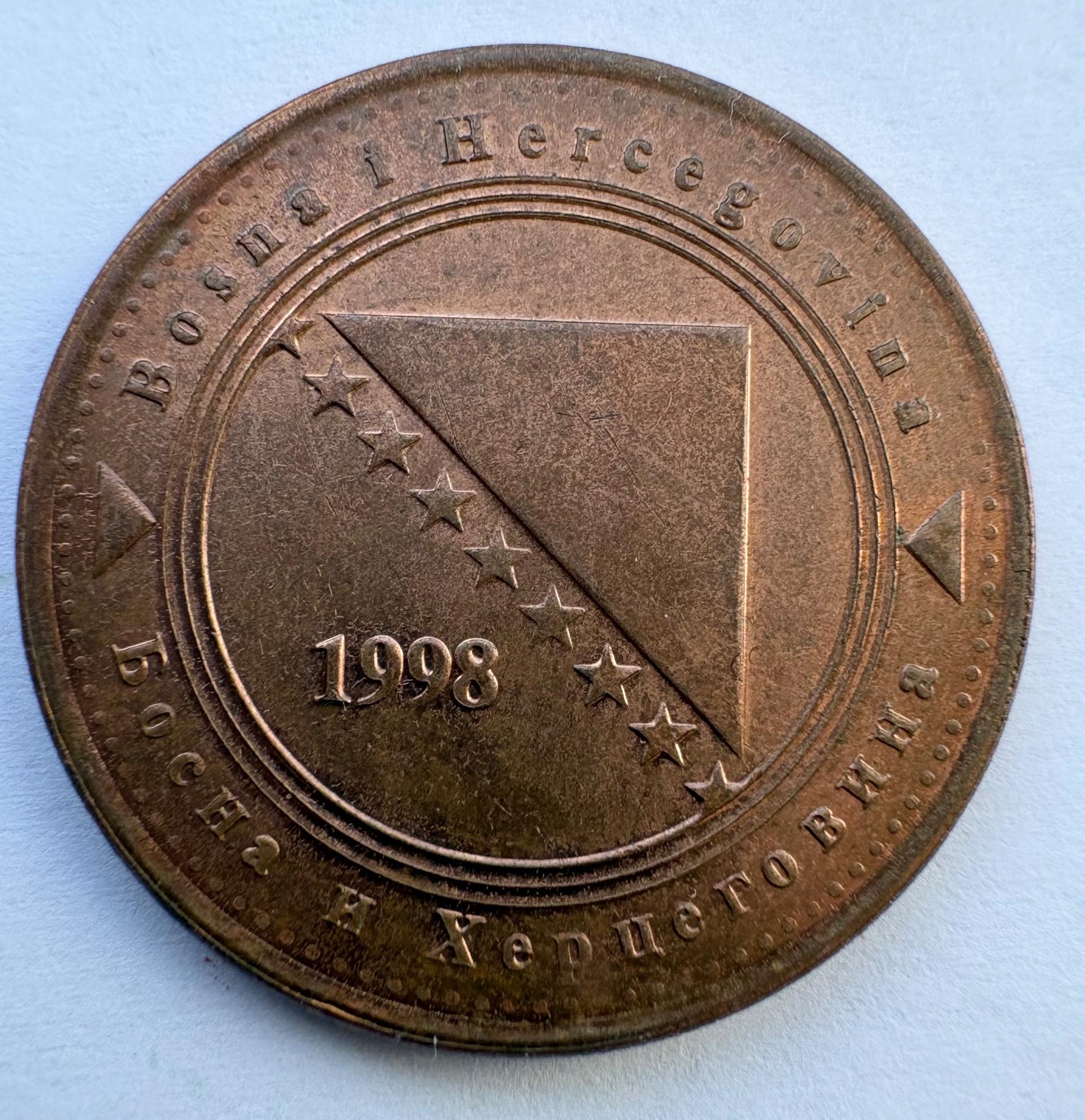  Bosnija ir Hercegovina 50 f 1998