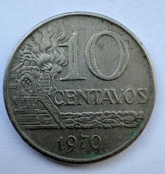 Brazilija 10 c 1970