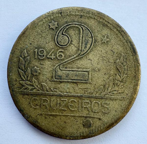 Brazilija 2 cr 1946