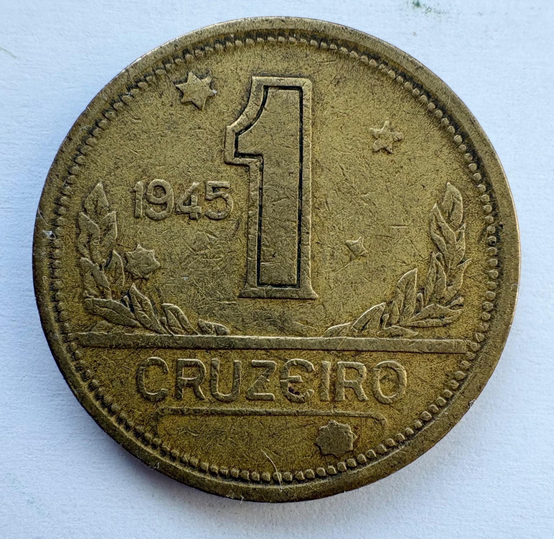 Brazilija 1 cr 1945