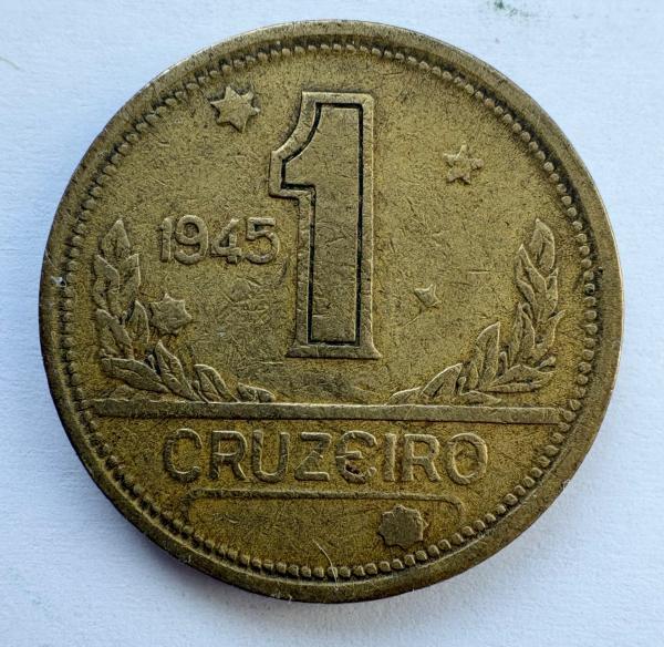 Brazilija 1 cr 1945