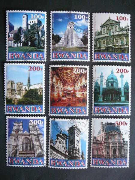 Ruanda 1999 Architektura antsp. #
