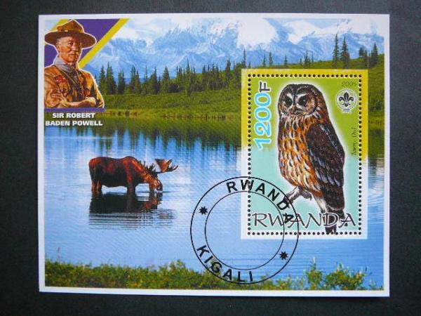 Ruanda 2005 Peledos Briedziai antsp. #