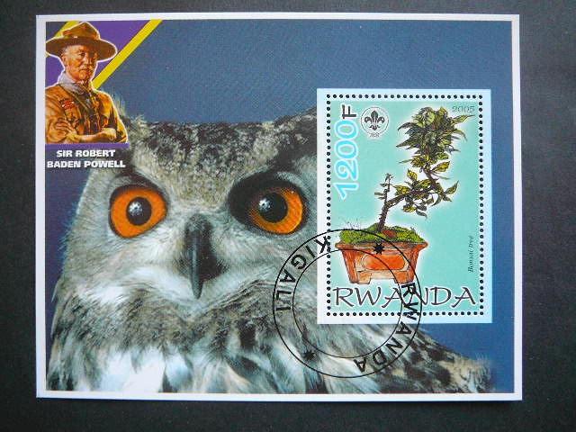 Ruanda 2005 Peledos Bonsai antsp. #
