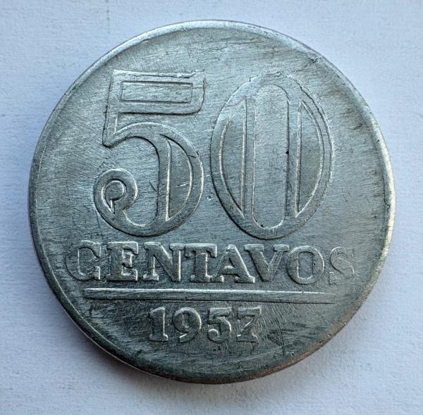 Brazilija 50 c 1957