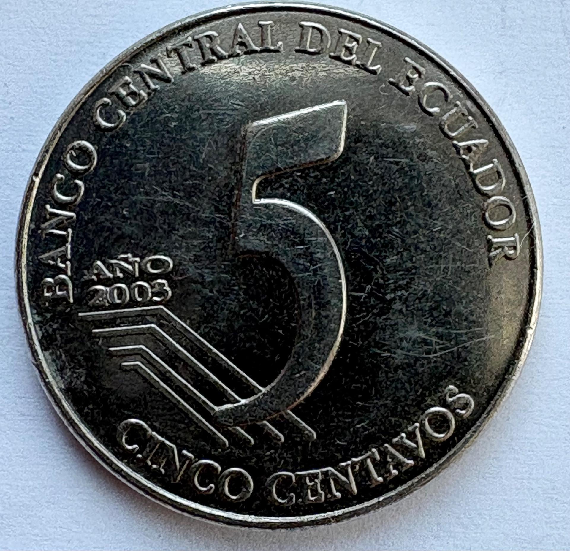 Ekvadoras 5 c 2003