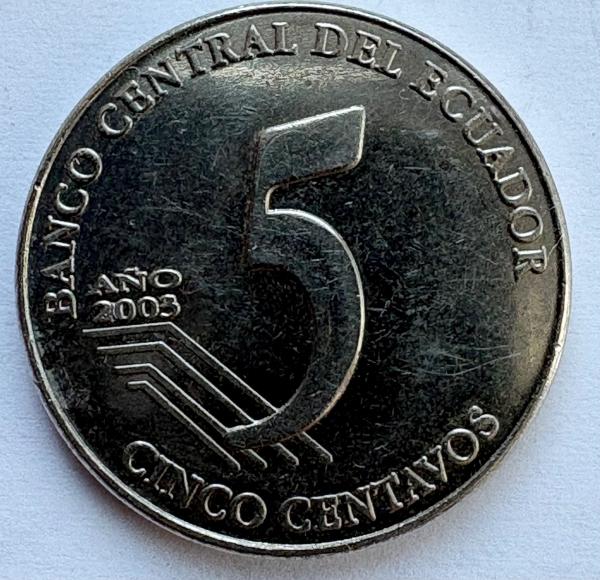 Ekvadoras 5 c 2003
