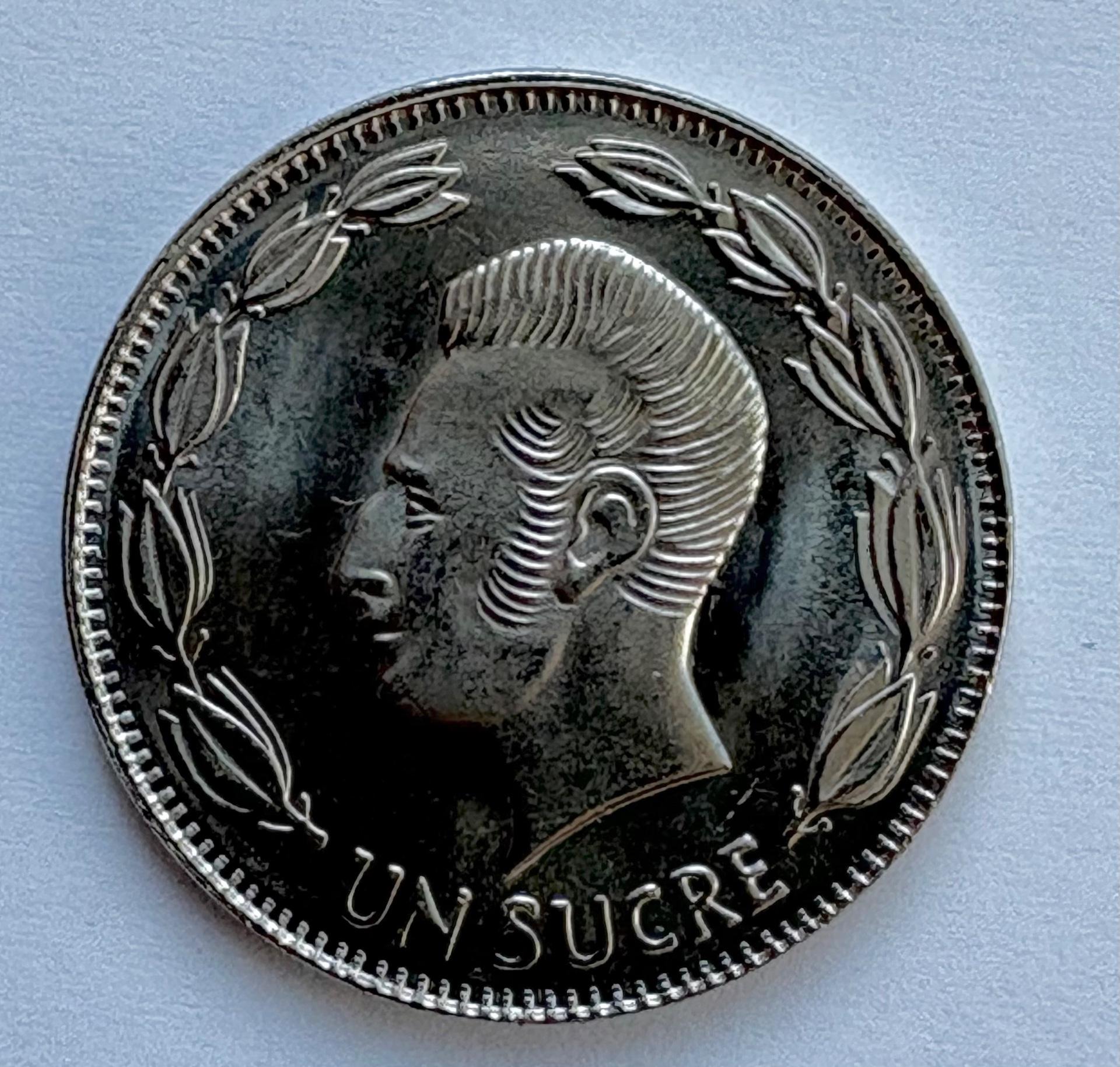 Ekvadoras 5 sucres 1988